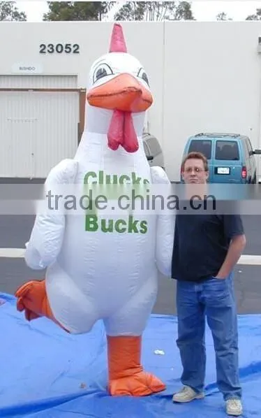 inflatable chicken costume