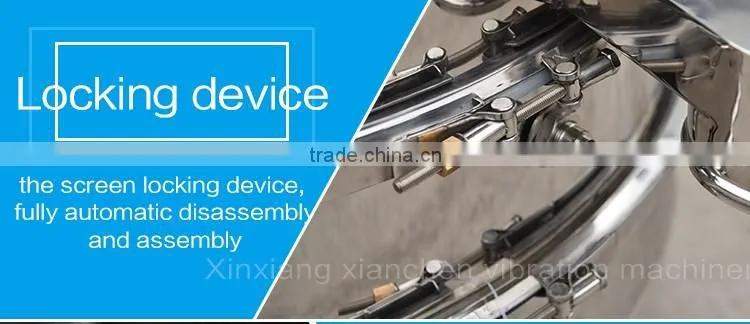 Vibrating screening equipment ultrasonic sieve shaker for fines chemical powder and feldspar sieving