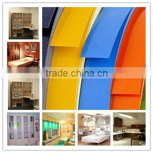 furniture melamine edging strip with glue