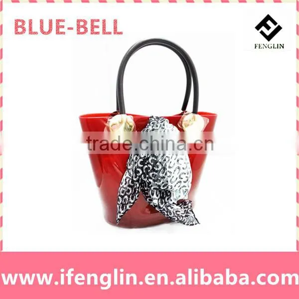 graceful trendy luxury wholesale lady jelly handbags fashion