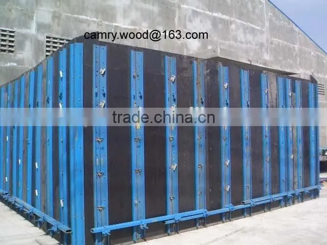 film faced plywood for construction and concrete formwork / formwork system