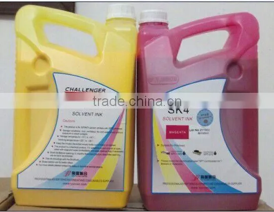 Packing 5L/bottle solvent based SK4 Infinity FY INX new pack CMYK digital inkjet printer ink