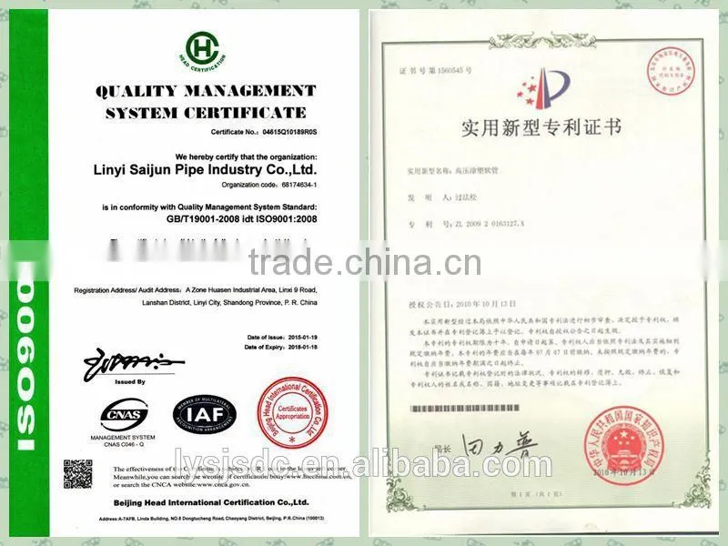TPU layflat hose/polyurethane lay flat hose