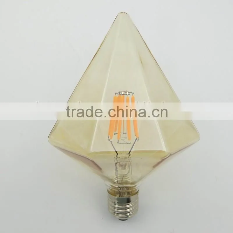 3W Diamond Led Bulb DIY Shape Dimmable Led Filament Bulb