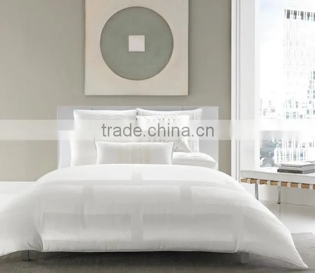 2015 Deluxe Design 100% Cotton nantong Wholesale White Sateen disposable Hotel Bed Linen/bedding set