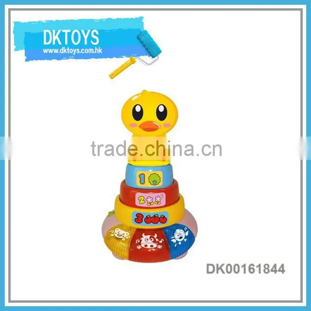 Animal Shape Funny Educational Plastic Baby Toys Stacking