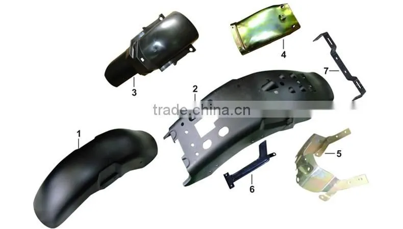 High quality motorcycle fender for TC200