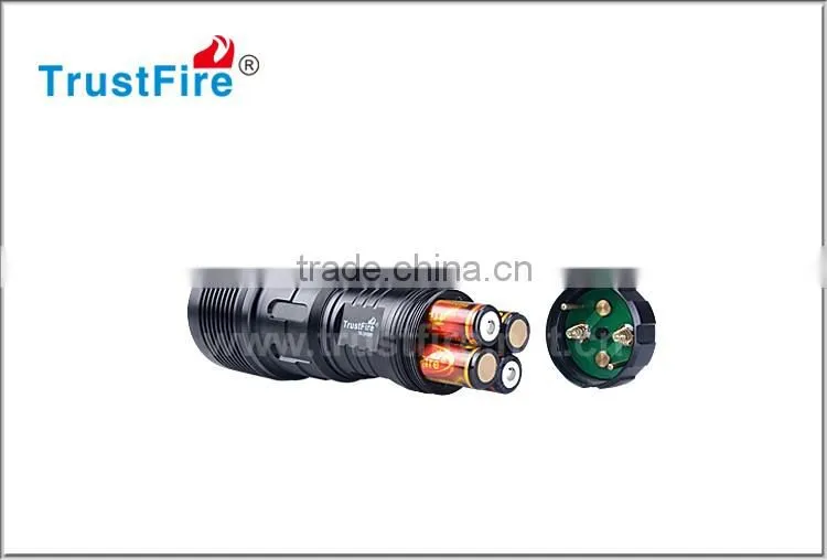 2016 Hot!!! DF009 Cree led flashlight using one CREE XHP70 , 4* 18650 rechargeable Li-Ion battery for this diving flashlight
