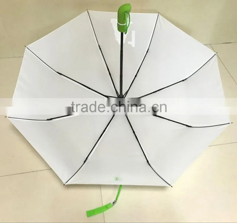 2016 New heat transfer printing umbrella,Auto 3 folding umbrella,pocket umbrella