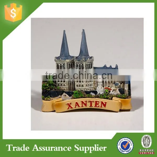 Chinese Supplier Resin Fridge Magnets City World