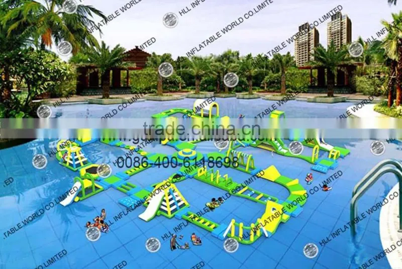 Inflatable sea water park