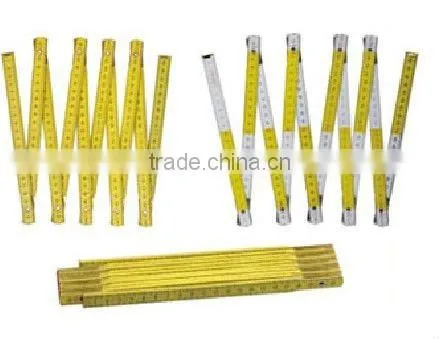 wooden folding ruler
