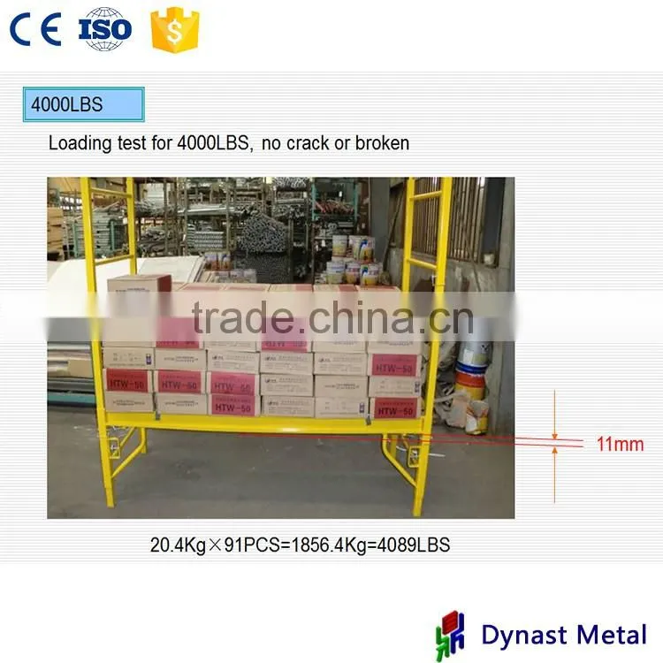 6"feet Steel folder ladder scaffold