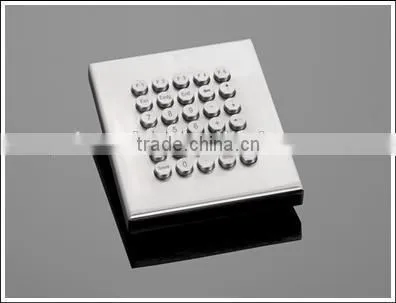 printed circuit for car sensor with connector and housing