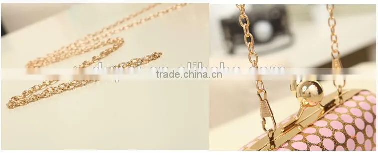 2014 PU leather evening bags fashion clutch Evening Bag