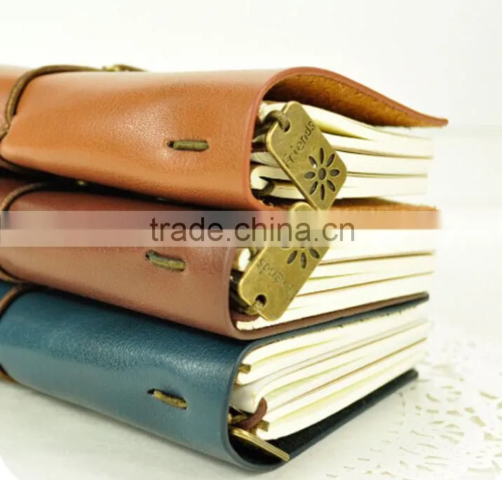 2015 vintage refillable leather journals/notebooks