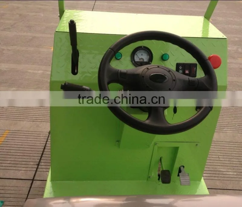 three wheel electric towing tractor small size