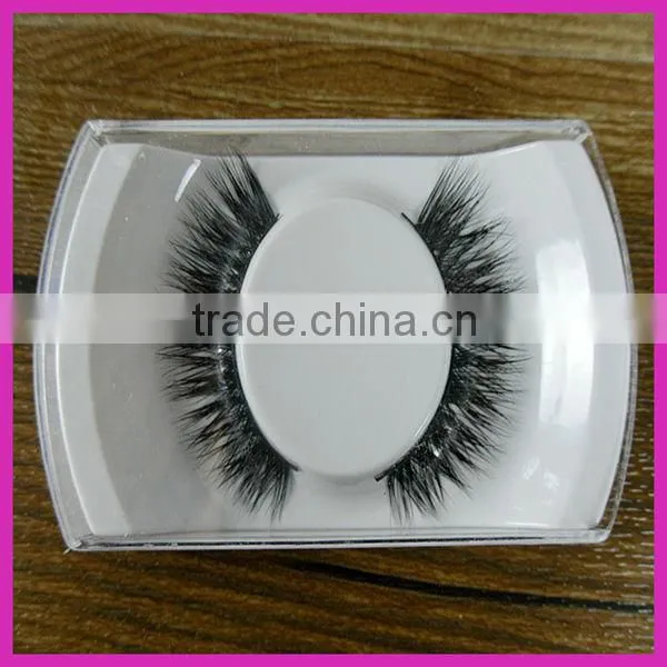Wholesale Real Mink Fur fake eyelashes/ False Eyelash