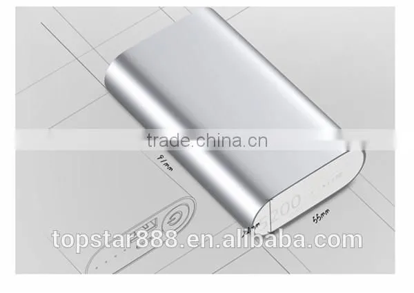 Micro usb charger 10000mah Xiaomi power bank fast charging power bank 4800MAH 6000MAH 8000MAH 10400MAH