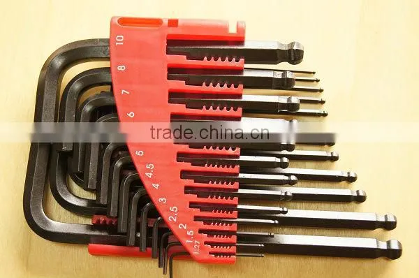 25PCS Ball head hex/allen key wrench set