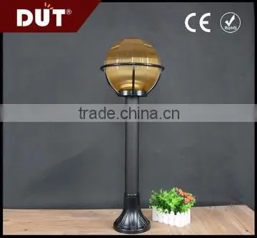 outside use natural green unbreakable acrylic plastic globe lawn light fixture