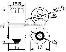 BA15S T15-3C