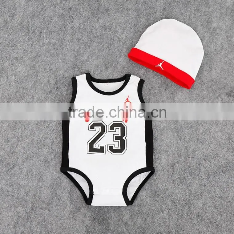 New Infant clothing Thin sport ball cotton Baby jordan Coverall Baby Clothes