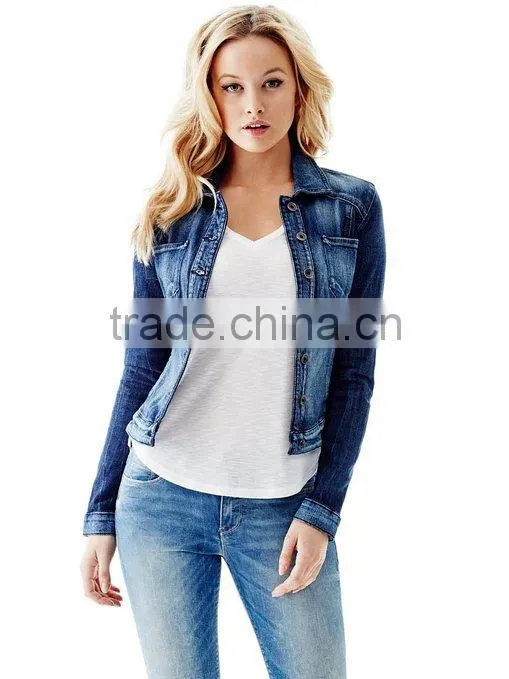 Americal Women's Tailored Denim Jacket