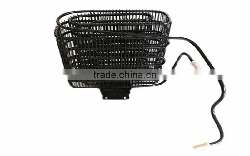 Copper Finned Condenser Tube in Chest Freezer