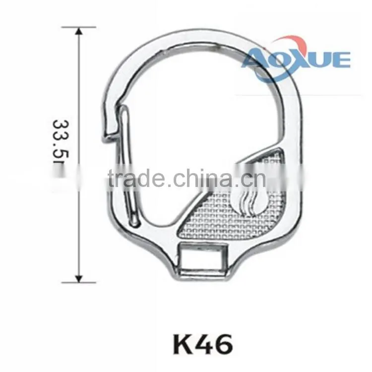 Hook Type and zinc alloy Material Shrimp snap hook