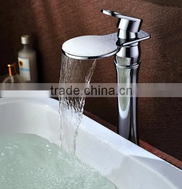 Australia Deck Mounted Antique Bathroom water Taps, Basin Waterfall Faucet