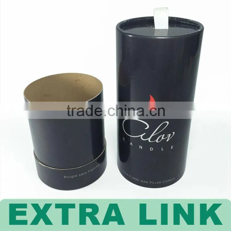Luxury Hot Sale New Design Handmade Roll Edge Tube Tea Canisters