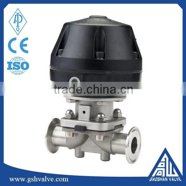 DN15-100 stainless steel pneumatic diaphragm control valve