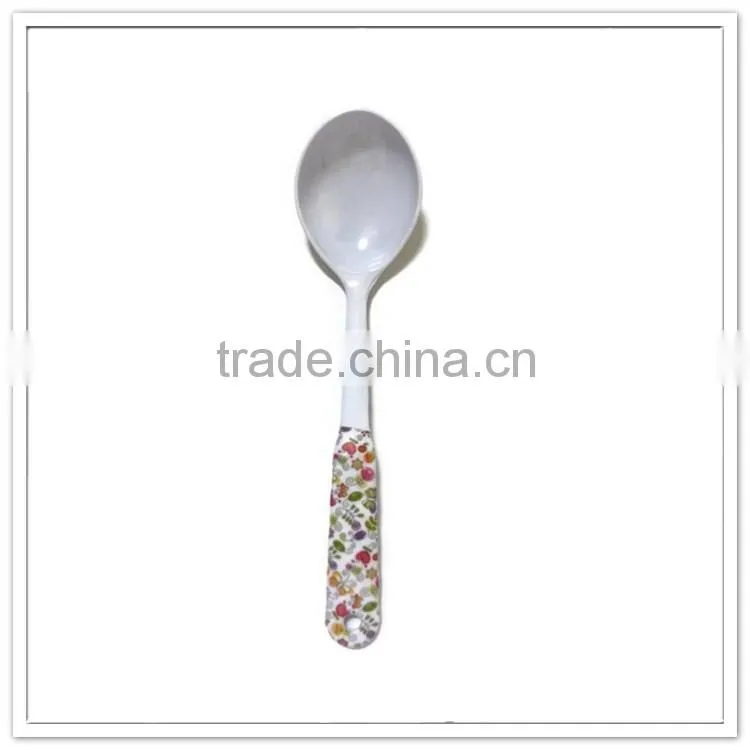 Good quality safety melamine material plastic spoon
