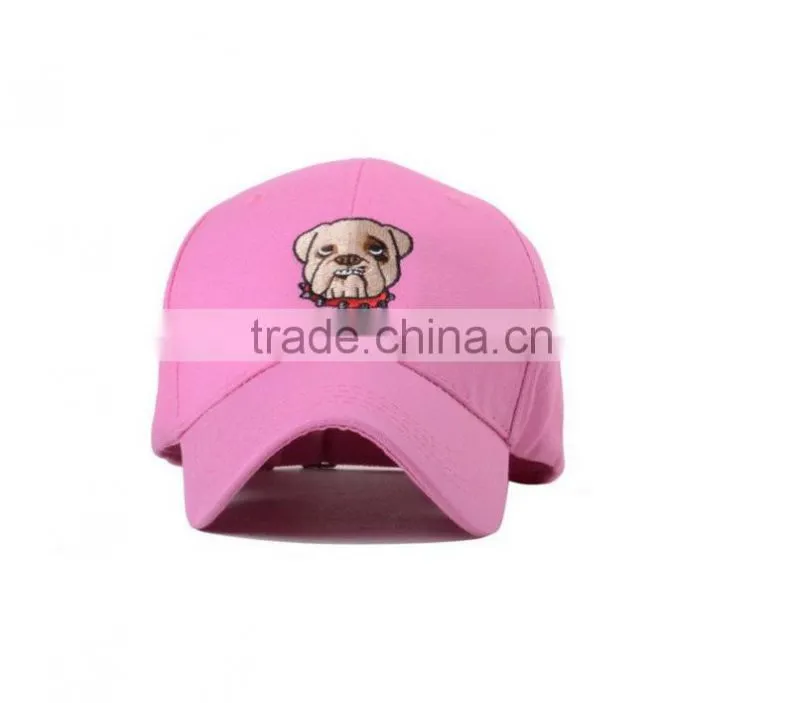 Cotton Twill Baseball Cap Hat With Custom Logo Embroidery Hat