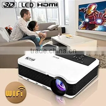 LED Projector With 2600 Lumens, android projector WiFi Wireless Network