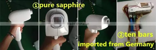 factory OEM 808 diode laser hair removal machine/depilation/professional hair removal 808