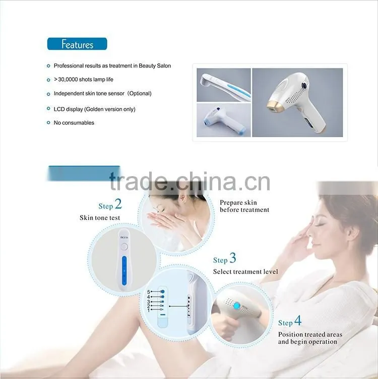 Mini laser hair removal machine permanent hair removal