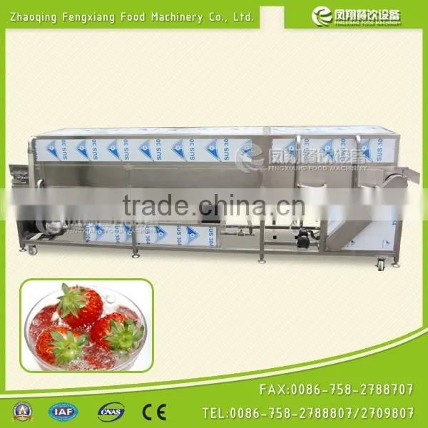 DUP-5000 Industrial Top and Bottom Spray Vegetable and Fruit Washing Cleaning Machine
