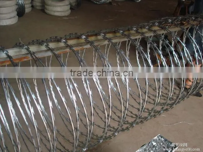 Concertina razor wires, Razor wire, BTO-22 razor barbed wire (High quality)