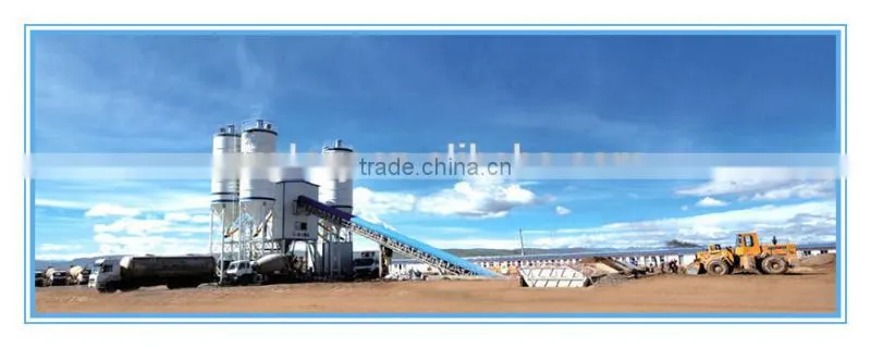 Low cost concrete mixing plant wth high qualuty