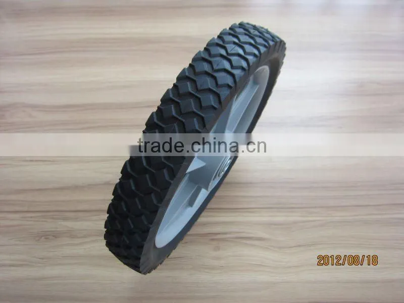 12 inch semi pneumatic rubber wheel in supplying