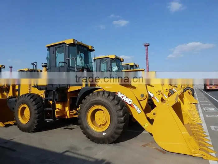 XCMG Chinese wheel loader LW500KL with 220HP turbocharge engine