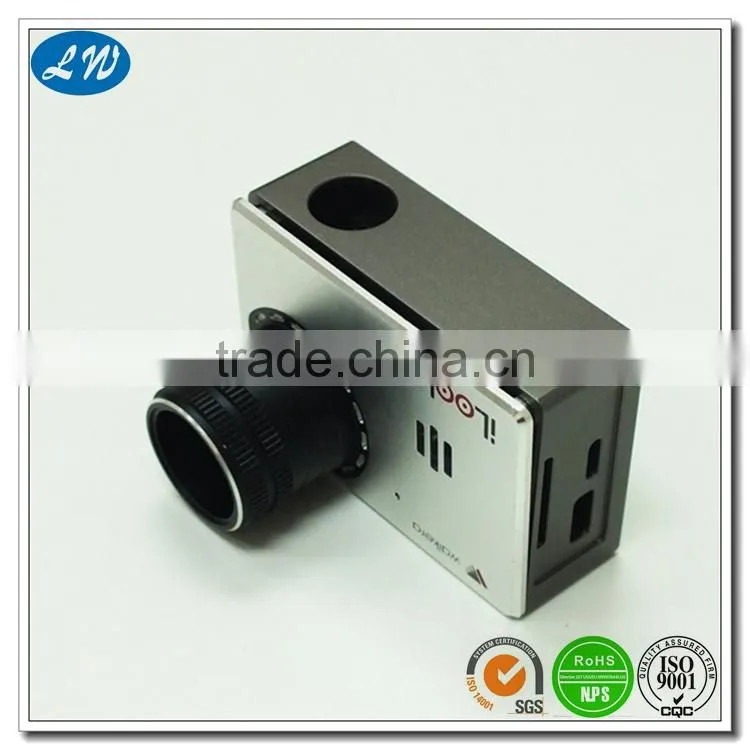CNC machining aluminum Hand-held stabilized camera for UAV/airplane