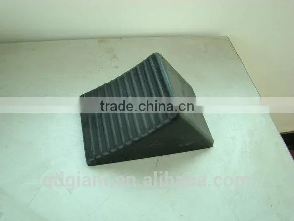High quality rubber trailer chock 1.5KG