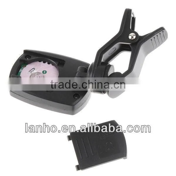 LCD Clip-on Guitar Tuner Electronic Digital Chromatic Bass Violin Ukulele FT-005