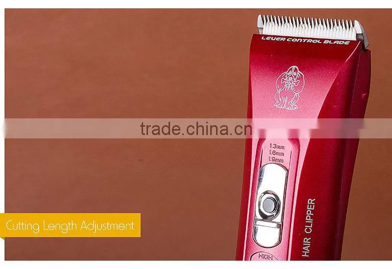 DC Motor Cordless groomer use Pet 2 Speed Clipper(SN-980)