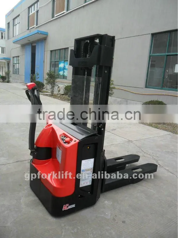 1600mm lift height full battery stacker