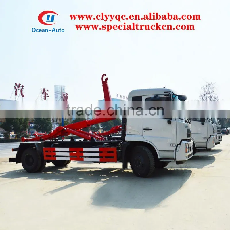 Dongfeng kingrun container removable garbage truck for sale