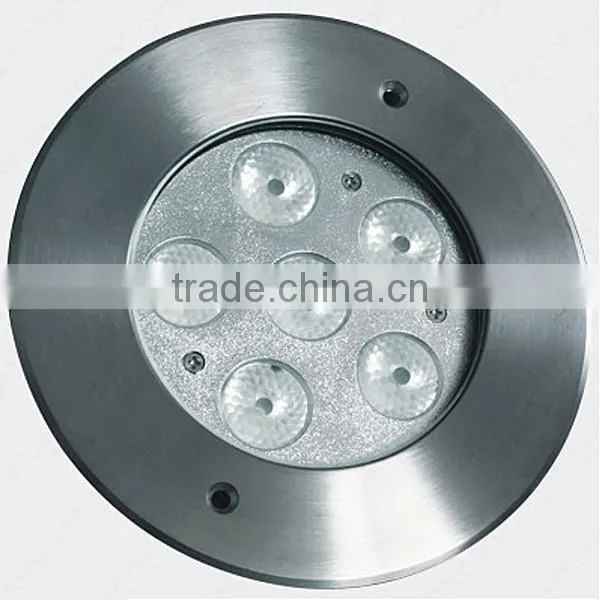 China manufacture RUW-A0018 Single or RGB 3in1 color 18w stainless steel led tub underwater light